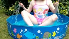 Crossdresser Tinie Girl – Outdoor Paddling Pool Humiliation