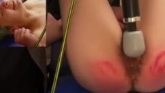 Tiny Emo Subbie Gets Spanking And Douche Training.