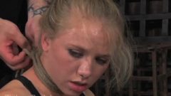 Young Blonde Spanked In Althetic Gear