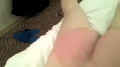 Amateur Chick Spanked Raw
