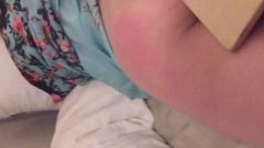 Wife Spanked Rough Till Bright Red Ass, Begs For Mercy